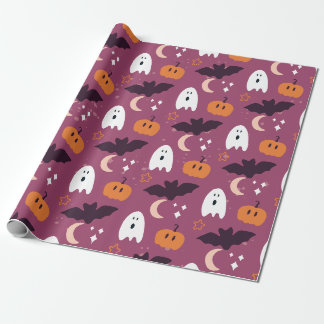 Papel De Presente Halloween não é tão assustador.