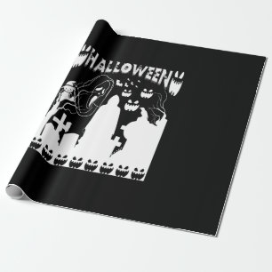 Papel De Presente Halloween The Children Of The Night