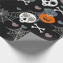 Halloween wrapping paper