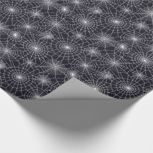 Papel De Presente Halloween Wrapping Paper-Spider Webs