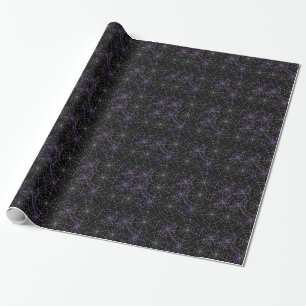 Papel De Presente Halloween Wrapping Paper-Spider Webs