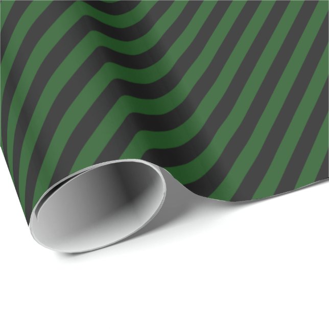 Papel De Presente HAMbWG Wrapping Paper - Greve Negra Verde (Ponta do rolo)