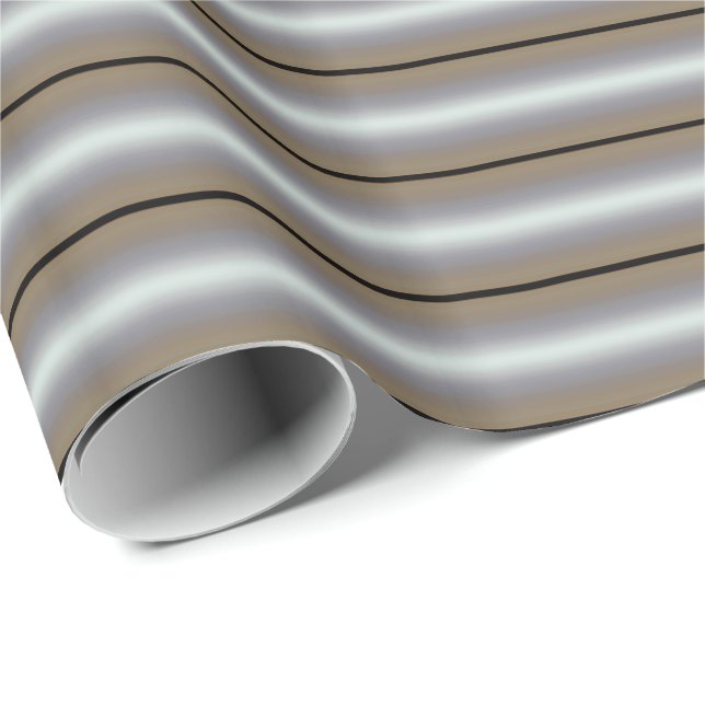 Papel De Presente HAMbyWG - Quebra de Presente - Faixa Deco de Arte (Ponta do rolo)