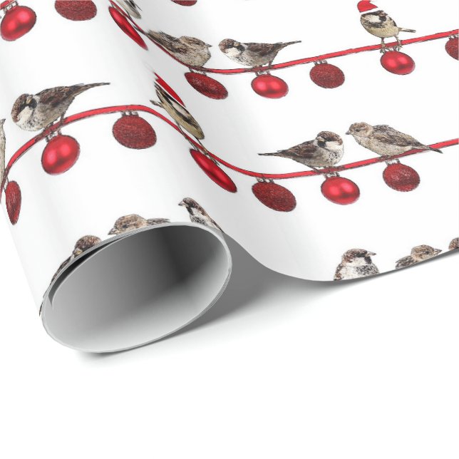 Papel De Presente HAMbyWG - Quebra de presentes - Gráficos Sparrows  (Ponta do rolo)