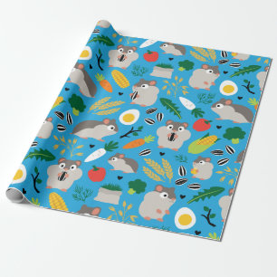 Papel De Presente Hamsters E Seus Tratamentos