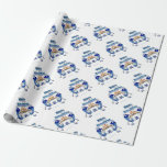 Papel De Presente Hanukkah Dancing Dreidels e Jelly Doughnut<br><div class="desc">Você está vendo a Captura Lee Hiller de Fotografia e Designs de Decoração Doméstica e Escritório, Roupa, Presentes e Coleções. As Designs incluem Lee Hiller Photoographic e Mixed Media Digital Art Collection. Você pode ver sua fotografia da Nature em http://HikeOurPlanet.com/ e seguir seu blog de caminhada no Hot Primavera National...</div>