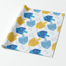 Papel De Presente Hanukkah Glee Dreidel