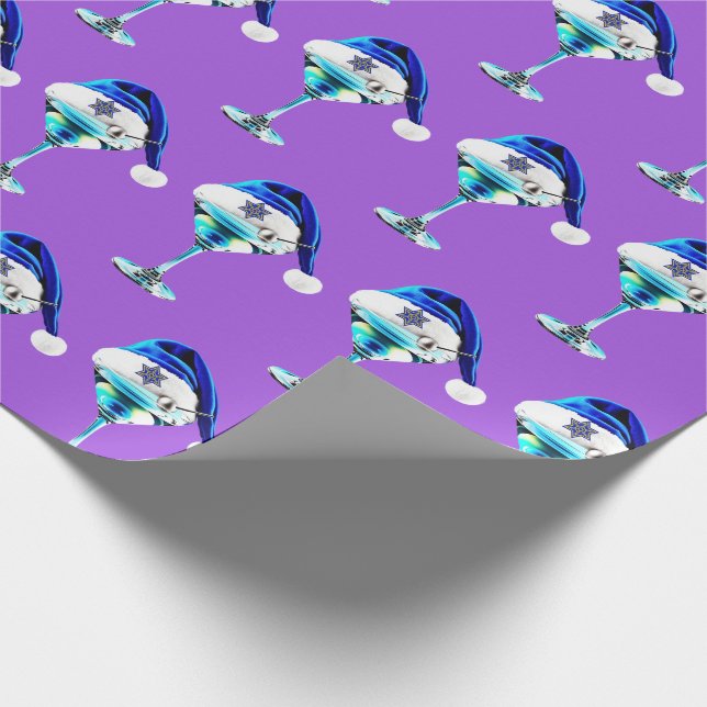 Papel De Presente Hanukkah Martini (Ponta)