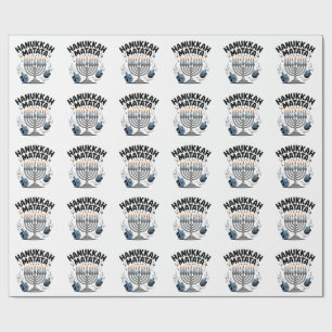 Papel De Presente Hanukkah Matata Hanukkah Judaico Engraçado