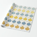 Papel De Presente Hanukkah Personalize o Giftwrap "Dreidel Blue/Tan"<br><div class="desc">Personalize seu próprio papel de embrulhamento de presente em Hanukkah "Dreidel Palette Blue/Tan" Personalize, excluindo o texto "As Canecas de cerveja" "Happy" e "Hanukkah" e adicionando seu próprio texto sobre papel embrulhado. Escolha seu estilo de fonte, cor e tamanho favoritos. Muitas ferramentas de edição de texto também. Divirta-se!Aproveite o meu...</div>