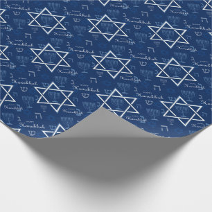 Papel De Presente Hanukkah Wrapping Paper