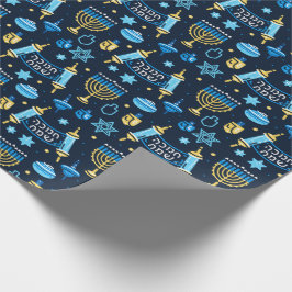 Papel De Presente Hanukkah Wrapping Paper
