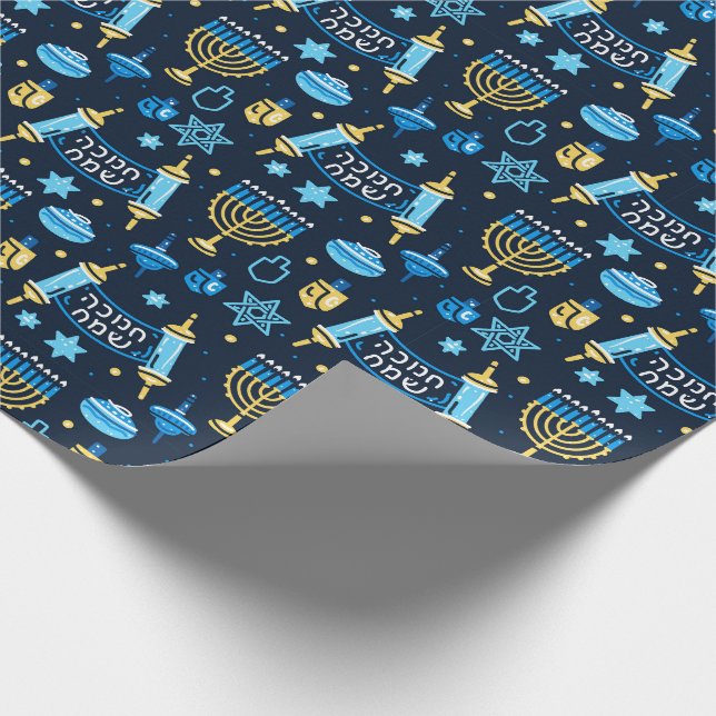 Papel De Presente Hanukkah Wrapping Paper (Ponta)
