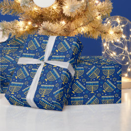Papel De Presente Hanukkah Wrapping Paper