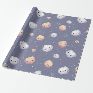 Papel De Presente  Happy Asteroid Wrapping Paper