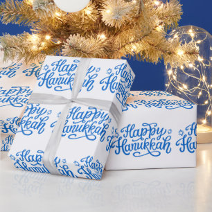 Papel De Presente Happy Hanukkah