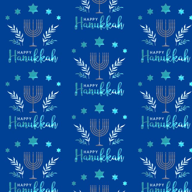 Papel De Presente Happy Hanukkah (Criador carregado)