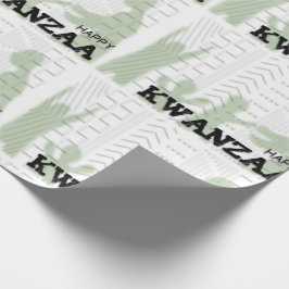 Papel De Presente Happy Kwanzaa