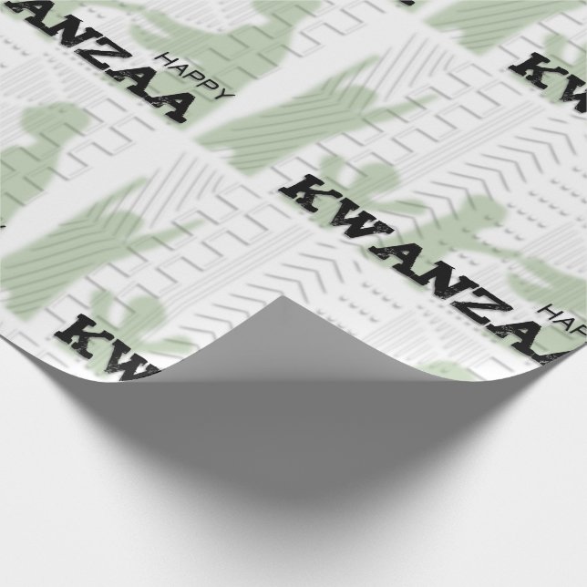 Papel De Presente Happy Kwanzaa (Ponta)