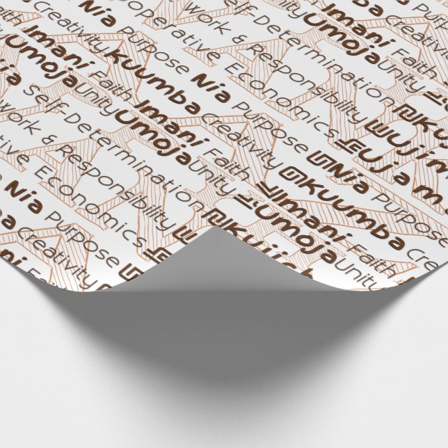 Papel De Presente Happy Kwanzaa (Ponta)