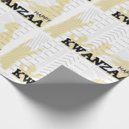 Papel De Presente Happy Kwanzaa