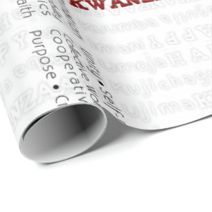Papel De Presente Happy Kwanzaa
