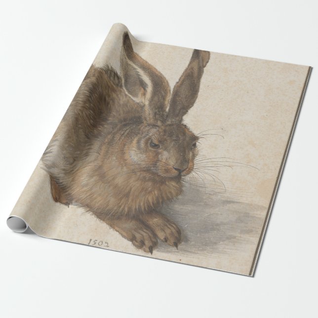 Papel De Presente Hare (por Albrecht Dürer) (Desenrolado)