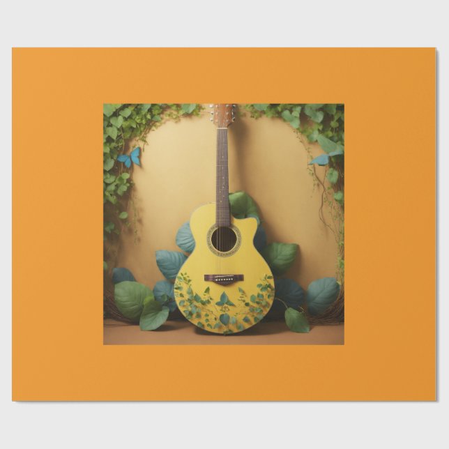 Papel De Presente Harmony in Bloom (Aberto)