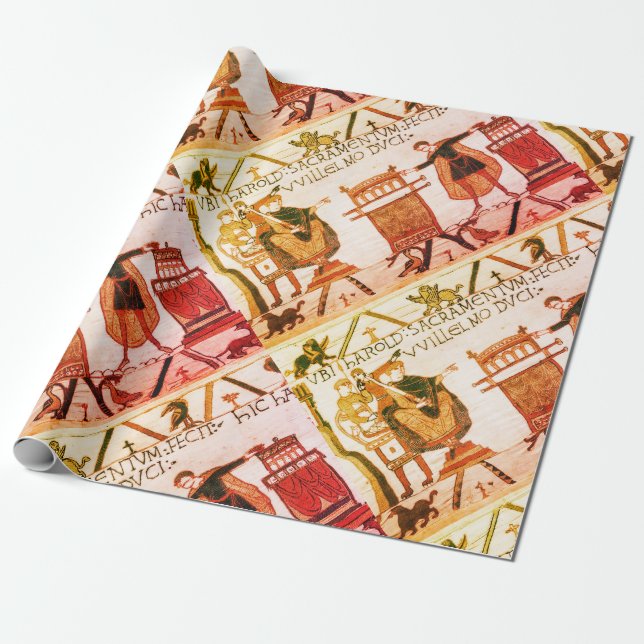 Papel De Presente Harold jurando em relíquias sagradas (Desenrolado)