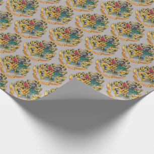 Papel De Presente Harry Potter   Cobertura Hogwarts - Cor do Cheio