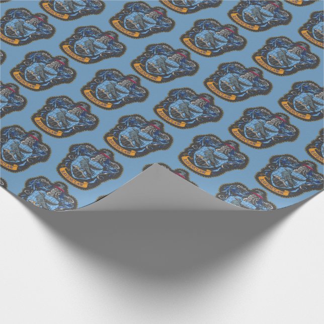 Papel De Presente Harry Potter | Crest Clássico De Ravenclaw (Ponta)