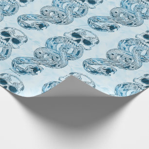 Papel De Presente Harry Potter   Gráfico Aguamenti Dark Mark