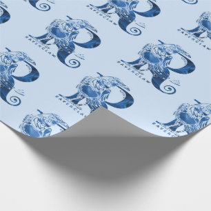 Papel De Presente Harry Potter   Gráfico Aguamenti RAVENCLAW™