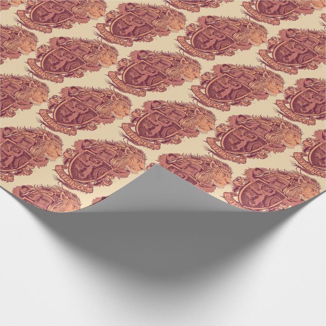 Papel De Presente Harry Potter | Paixão De Leão Gryffindor (Ponta)