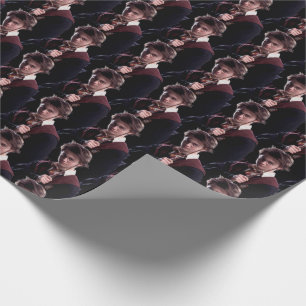 Papel De Presente Harry Potter Wand Raised