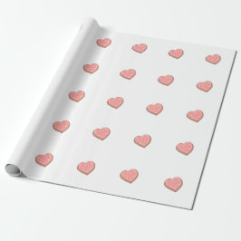 Papel De Presente Heart-shaped cookies