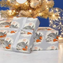 Papel De Presente Hedgehog