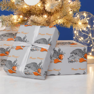 Papel De Presente Hedgehog
