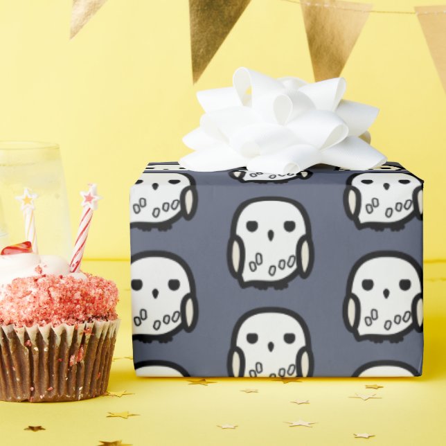 Papel De Presente Hedwig Personagem de desenho animado Art (Festa de aniversário)