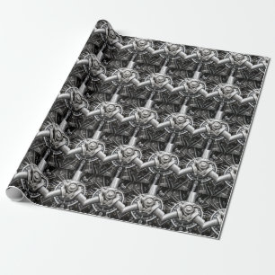 Papel De Presente hélice de dentro a