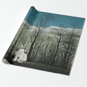Papel De Presente Henri Rousseau - Noite de Carnaval