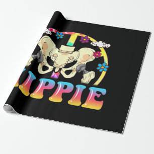 Papel De Presente Hippie Hip Replacement Joint Surgery Engraçado