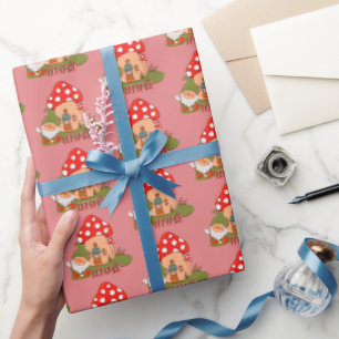 Papel De Presente Hippie Que Seja Gnomo