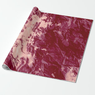 Papel De Presente Hippie Tie Dye. Crianças de Forma Retroativa. Tren