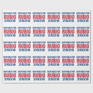 Papel De Presente Hispânicos para Rubio 2028