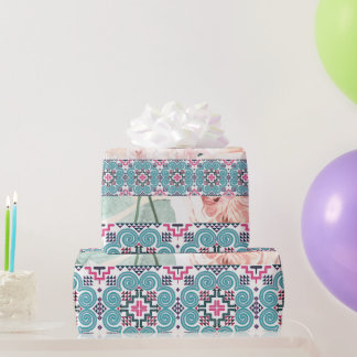 Papel De Presente Hmong Inspirou Wrap de Presente