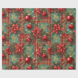 Papel De Presente Ho-Ho-Ho, Natal, Autor Natasha Nós