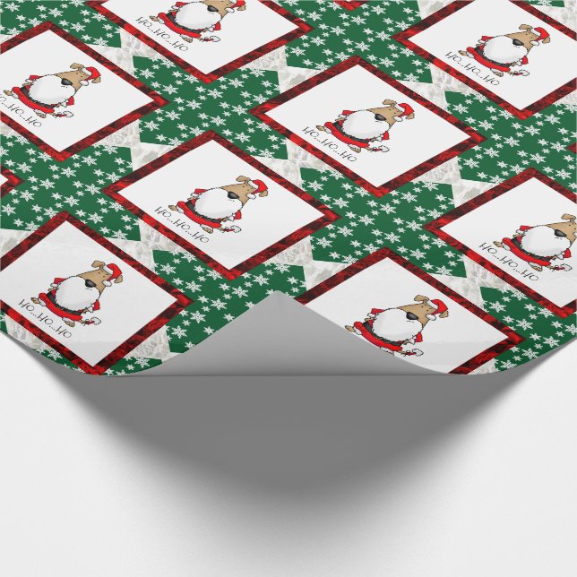 Papel De Presente HO HO HO Papais noeis Muito Engraçados Costume Cac (Ponta)