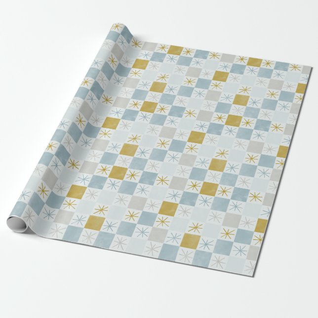 Papel De Presente Holiday (Desenrolado)