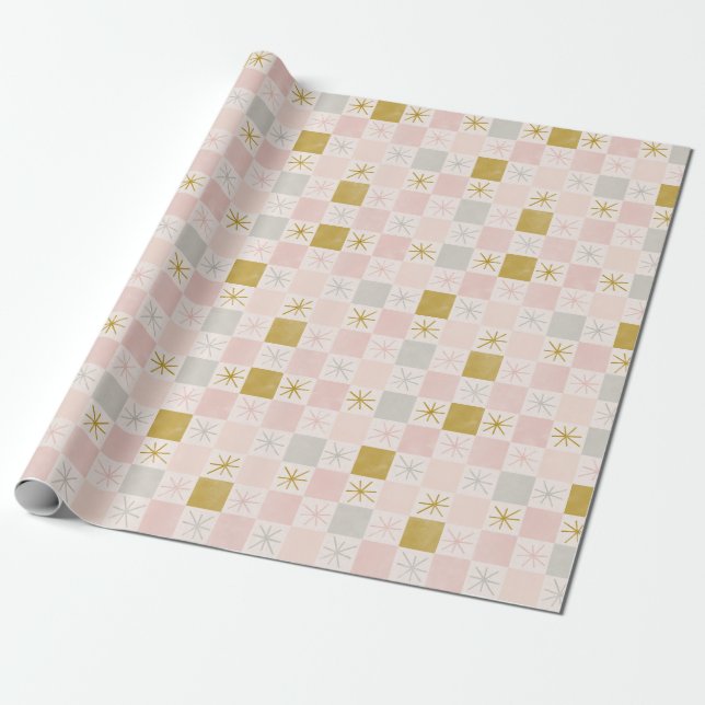 Papel De Presente Holiday (Desenrolado)